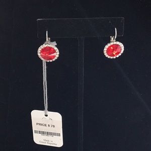 Earrings with Swarovski Crystals